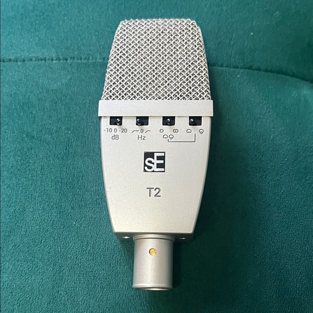 T2 Silver Ribbon Studio Microphone